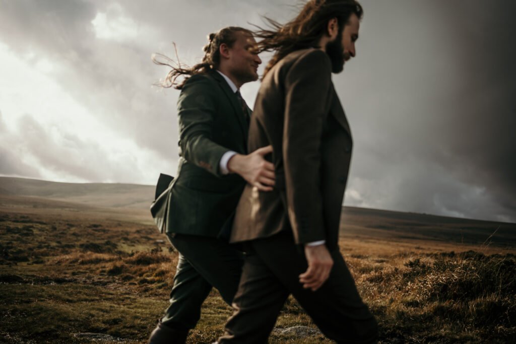 stone circle elopement on Dartmoor